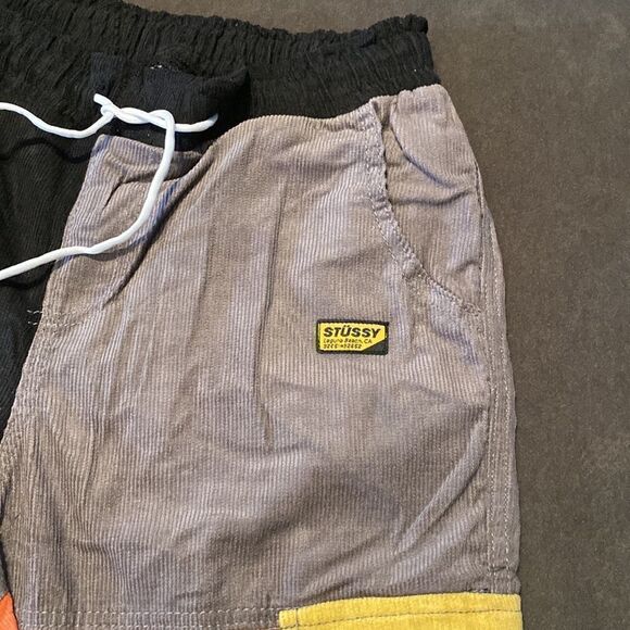 Men’s Shein Multicolor Corduroy Drawstring Pants Size M NWOT - Picture 3 of 10